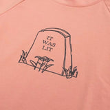 "It Was Lit" Tombstone Tee