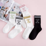 "Leave Me Alone" Socks