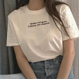 "Books Not Guns Culture Not Violence"  Tee