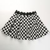 Checkered Mini Skirt