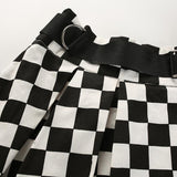 Checkered Mini Skirt