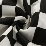 Checkered Mini Skirt