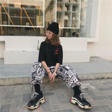 Newspaper Button Up Tee