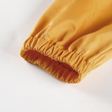 Cropped Orange Windbreaker Jacket