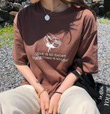 "Love Is So Short Forgetting Is So Long" Tee