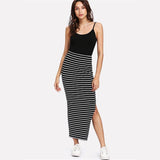 Striped Maxi Skirt