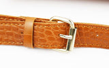 Basic Crocodile Waist Cross Body Bag