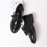 Tasseled Laces Oxford Shoes