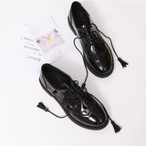 Tasseled Laces Oxford Shoes