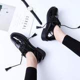 Tasseled Laces Oxford Shoes