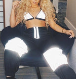 3M Reflective High Waisted Trousers