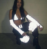 3M Reflective High Waisted Trousers