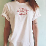 "Girls Support Girls" Tee