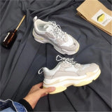 Oversized Triple S Sneakers