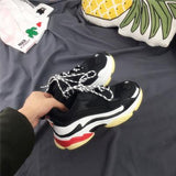 Oversized Triple S Sneakers