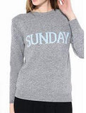 Day Of The Week Knitted Sweater