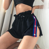 Buttoned Sport Shorts