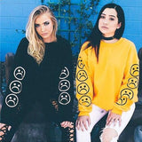 "Sad Emoji" Long Sleeve Tee