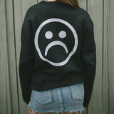 "Sad Emoji" Long Sleeve Tee