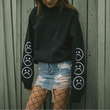 "Sad Emoji" Long Sleeve Tee