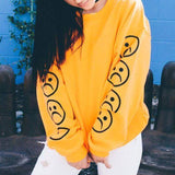 "Sad Emoji" Long Sleeve Tee
