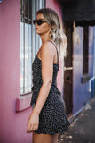 Polka Dot Ruffled Mini Dress