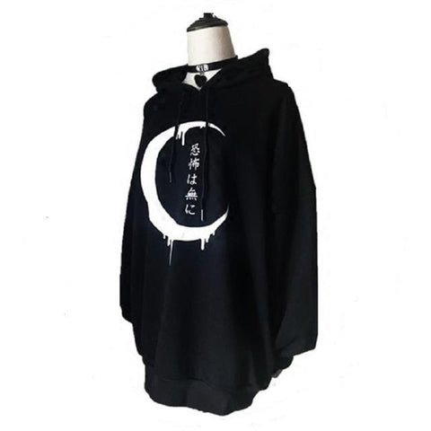 Oversized "Lunar" Drop Shoulder Hoodie