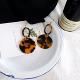 Tortoise Shell Earrings