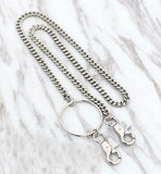 Cuban Link Belt Key Chain