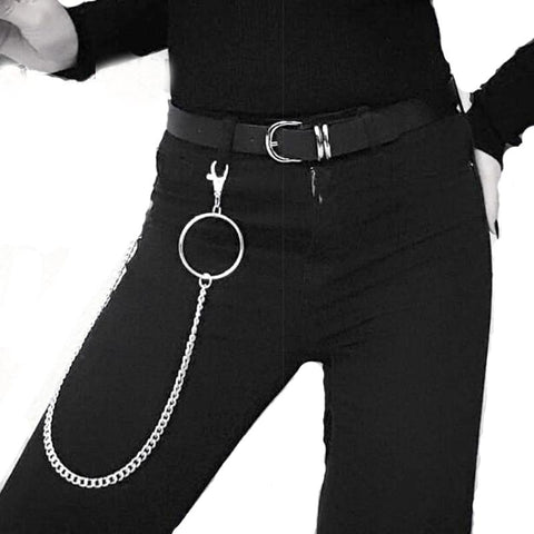 Cuban Link Belt Key Chain