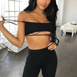 Sleeveless Cami Top & Biker Shorts (Two Piece Set)