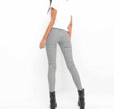 Black & White Gingham Pants