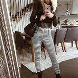 Black & White Gingham Pants