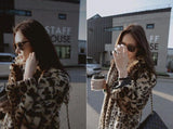 Leopard Print Coat