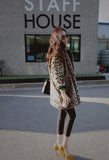 Leopard Print Coat