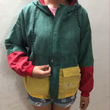 Corduroy Zip Up Jacket