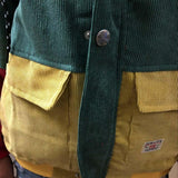 Corduroy Zip Up Jacket