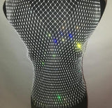 Crystal Embroidered Meshed Top