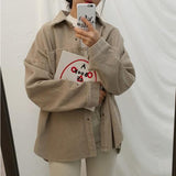 Oversized Corduroy Jacket