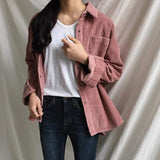 Oversized Corduroy Jacket