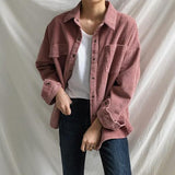 Oversized Corduroy Jacket