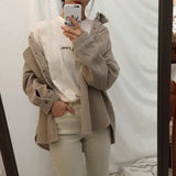 Oversized Corduroy Jacket
