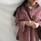 Oversized Corduroy Jacket