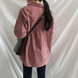 Oversized Corduroy Jacket