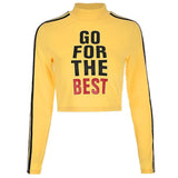 "Go For The Best" Racer Top