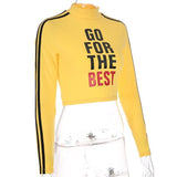 "Go For The Best" Racer Top