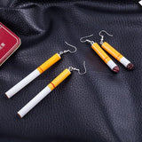 Cigarette Earrings