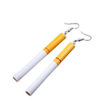 Cigarette Earrings