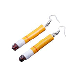 Cigarette Earrings