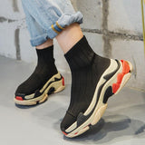 Triple S Sock Platform Sneakers